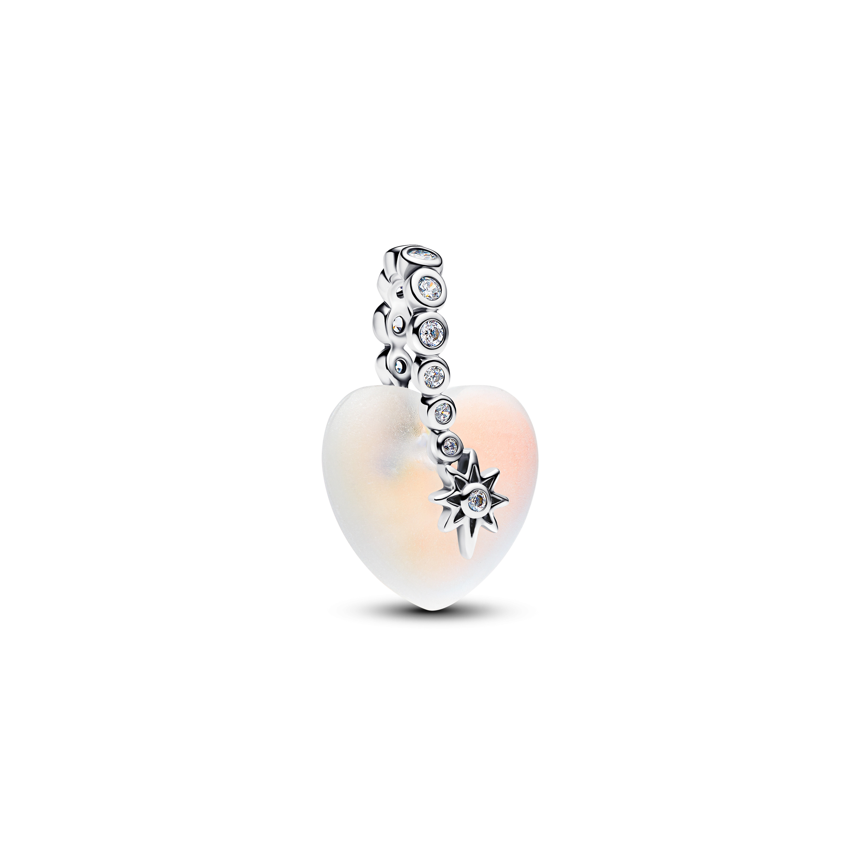 Pandora Moments Sternschnuppe und Herz Charm-Anhänger 794143C01 Pandora Moments Sternschnuppe und Herz Charm-Anhänger 794143C01