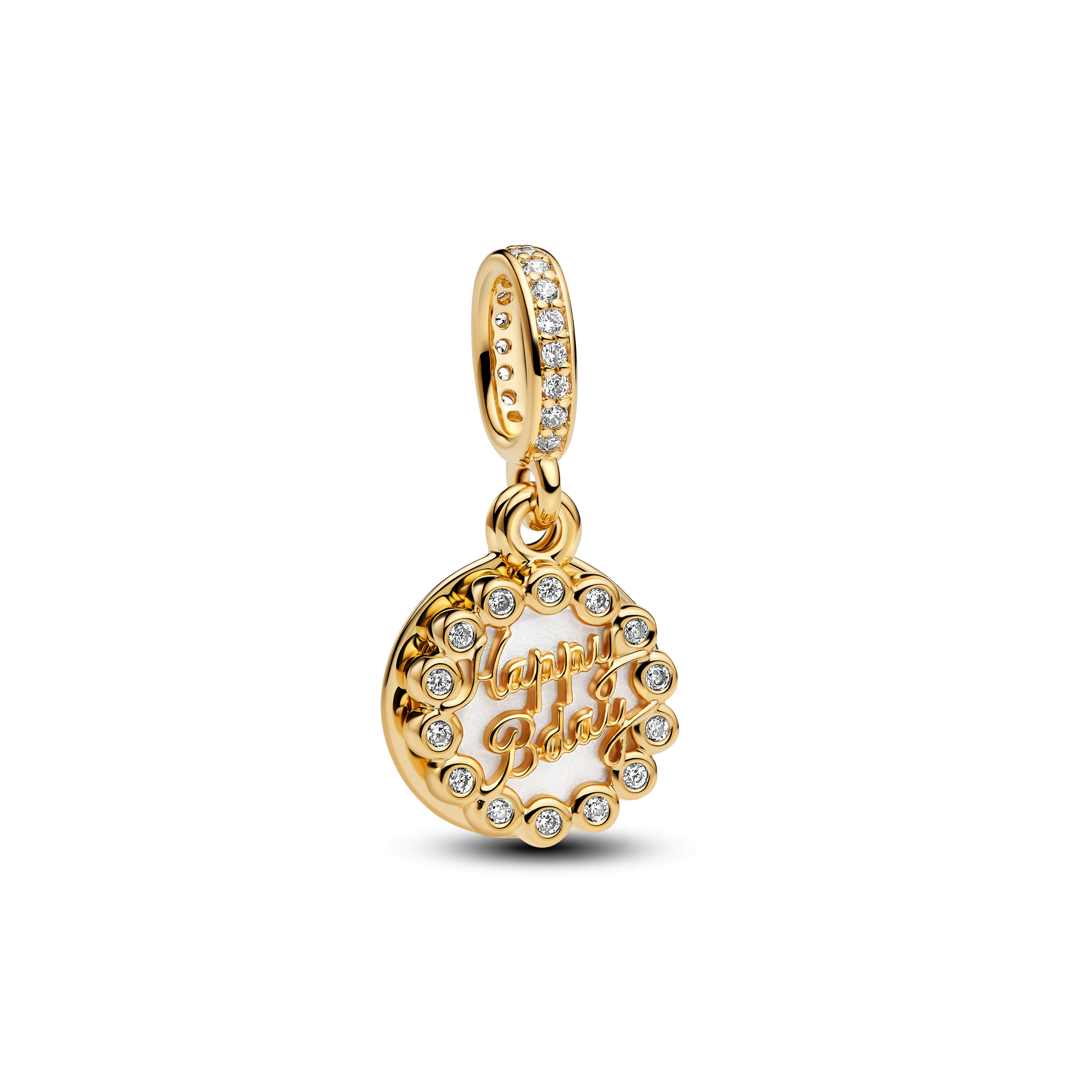 Pandora Moments "Happy Birthday Cake" Charm-Anhänger 763787C01 Pandora Moments "Happy Birthday Cake" Charm-Anhänger 763787C01