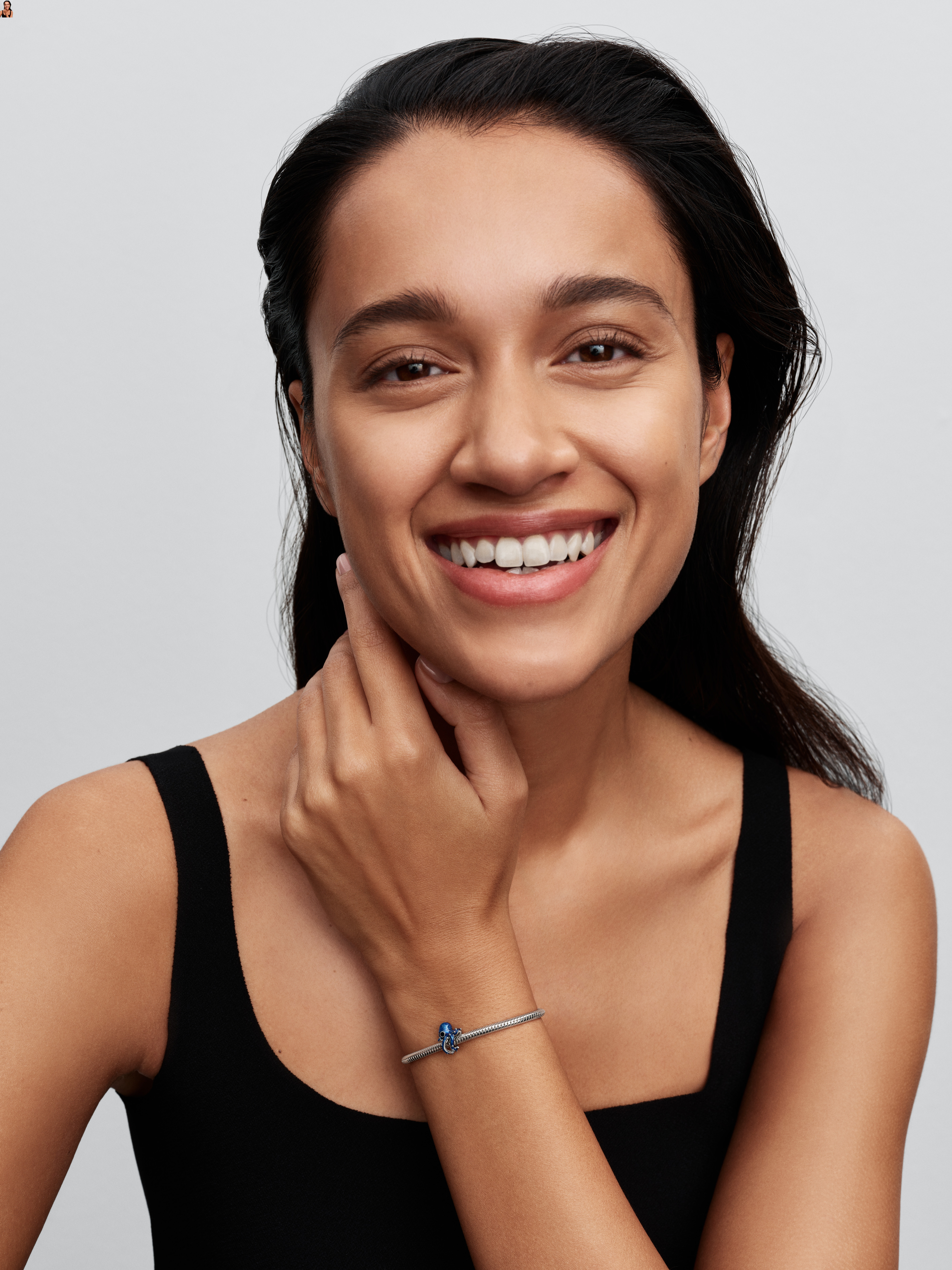 Pandora Moments Schlangen-Gliederarmband 594595C00-19