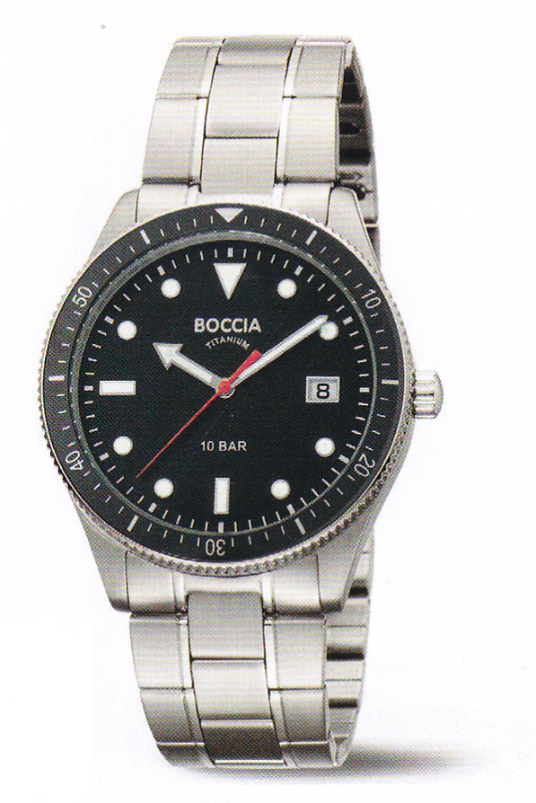 Boccia Titan Herrenuhr 3664-06