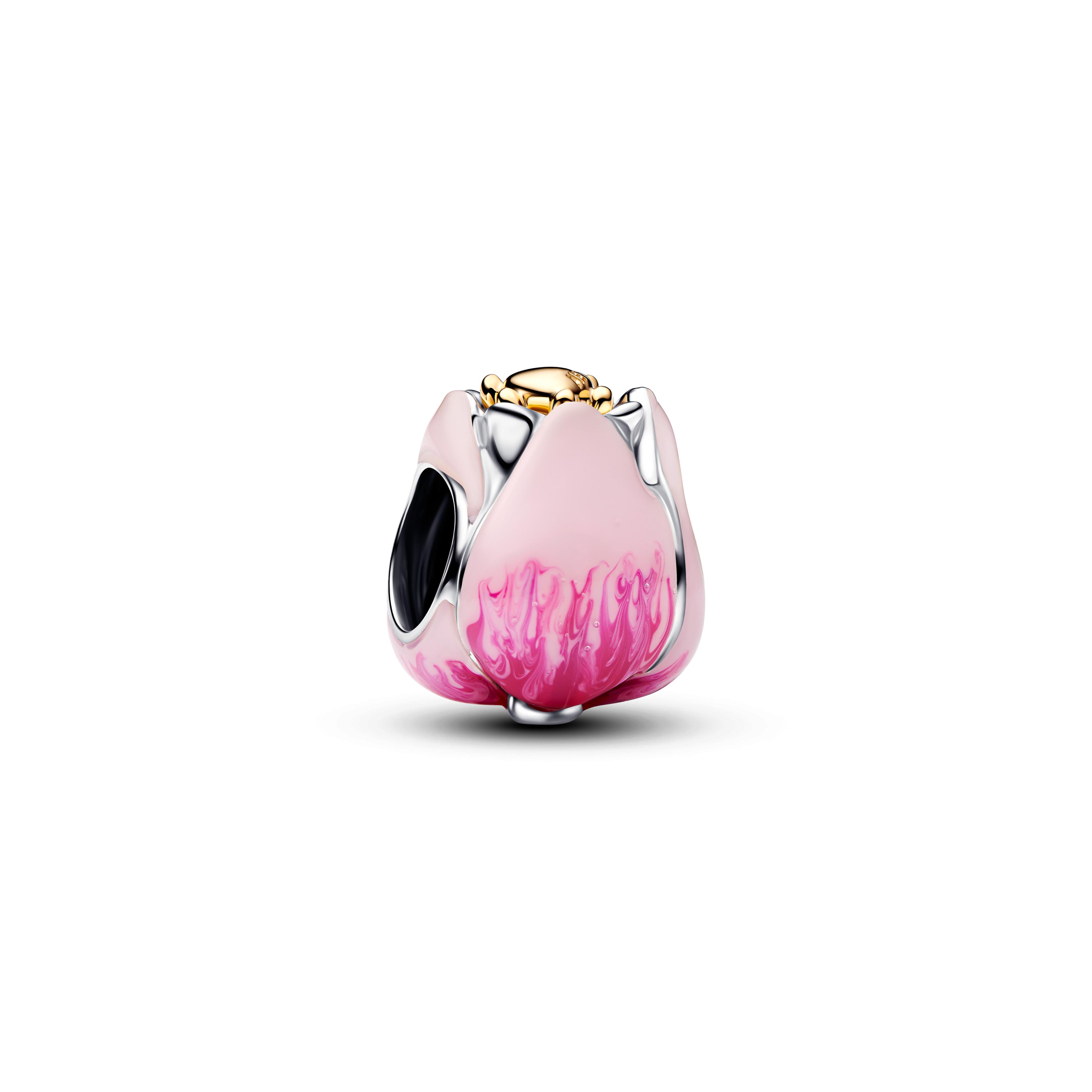 Pandora Moments Rosafarbene Tulpe Charm 764352C01