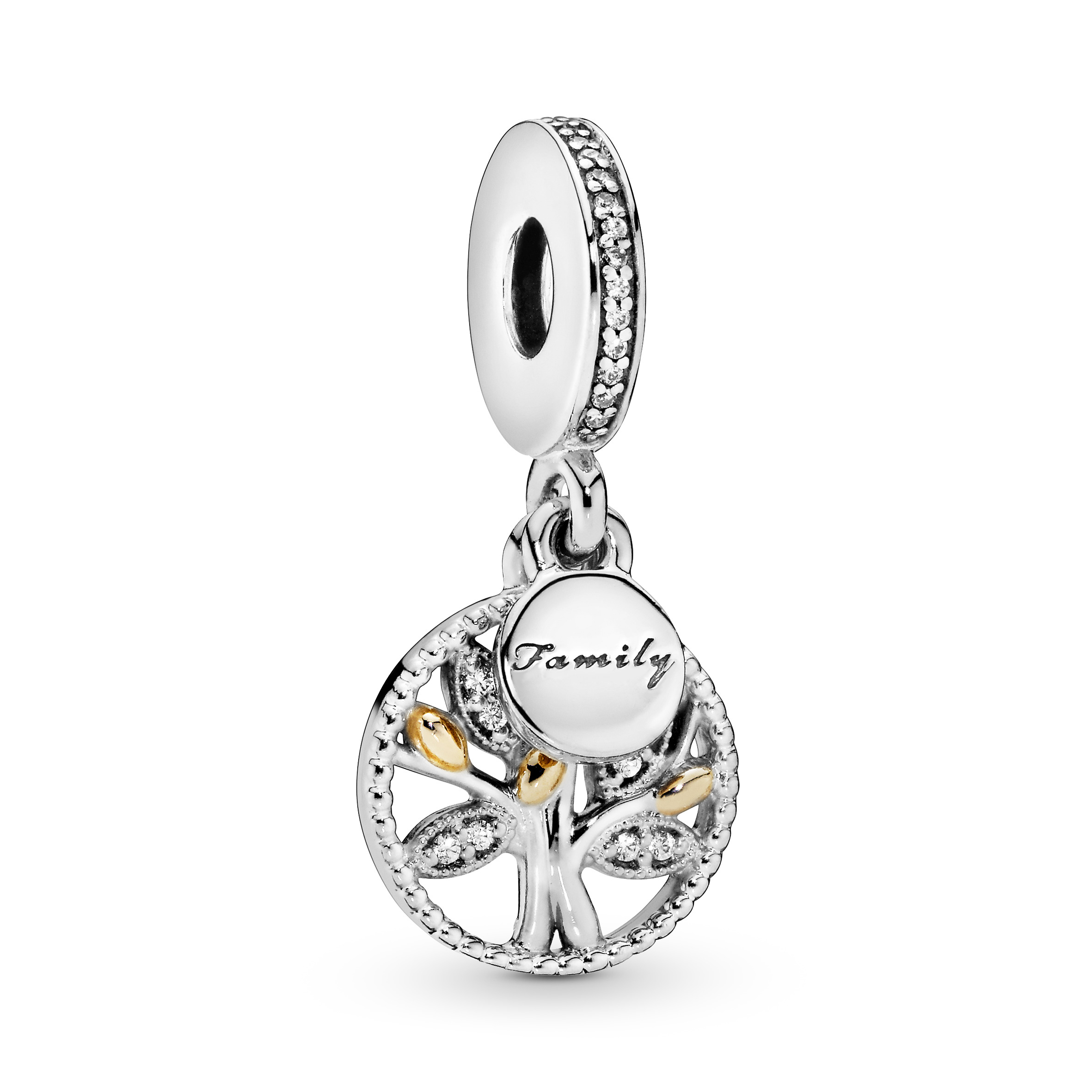 Pandora Moments Familien Stammbaum Charm-Anhänger 791728CZ