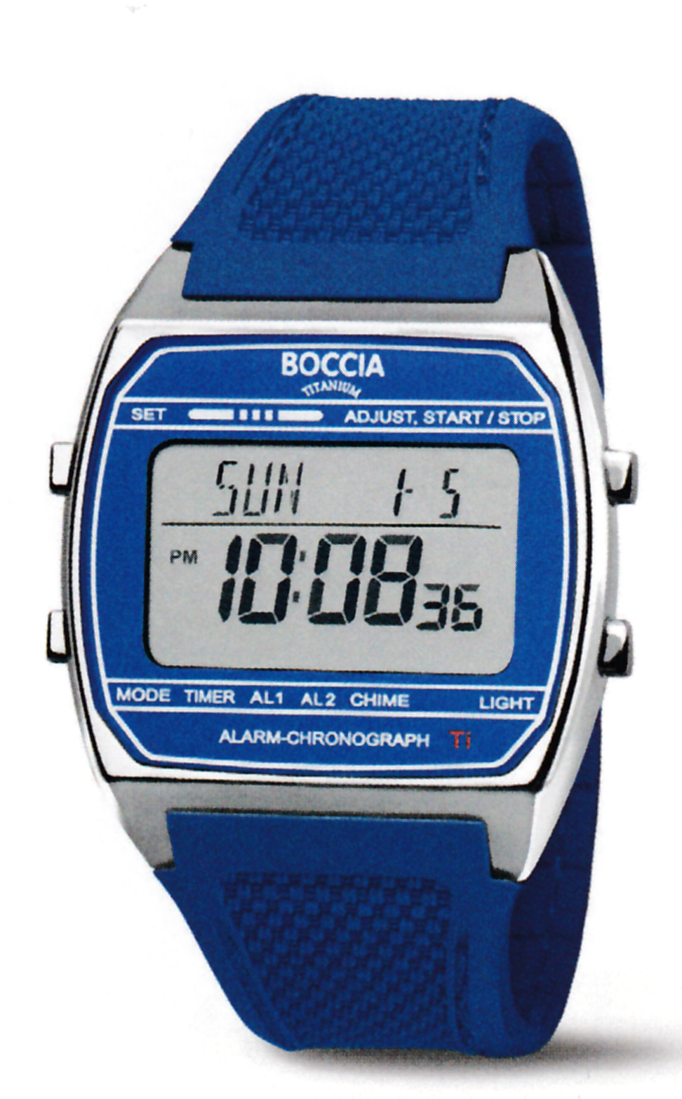 Boccia Titan Herrenuhr Digital 3738-02