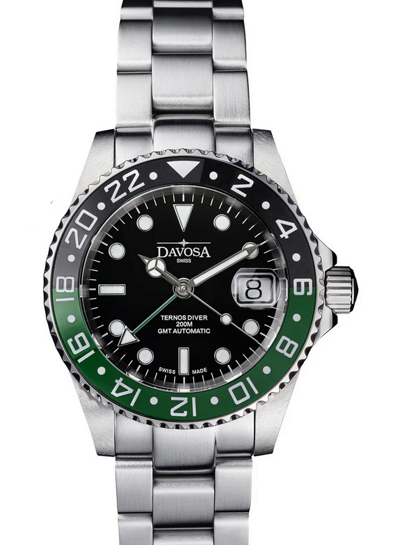 DAVOSA  Ternos Professional GMT Automatic Herrenuhr 161.590.70