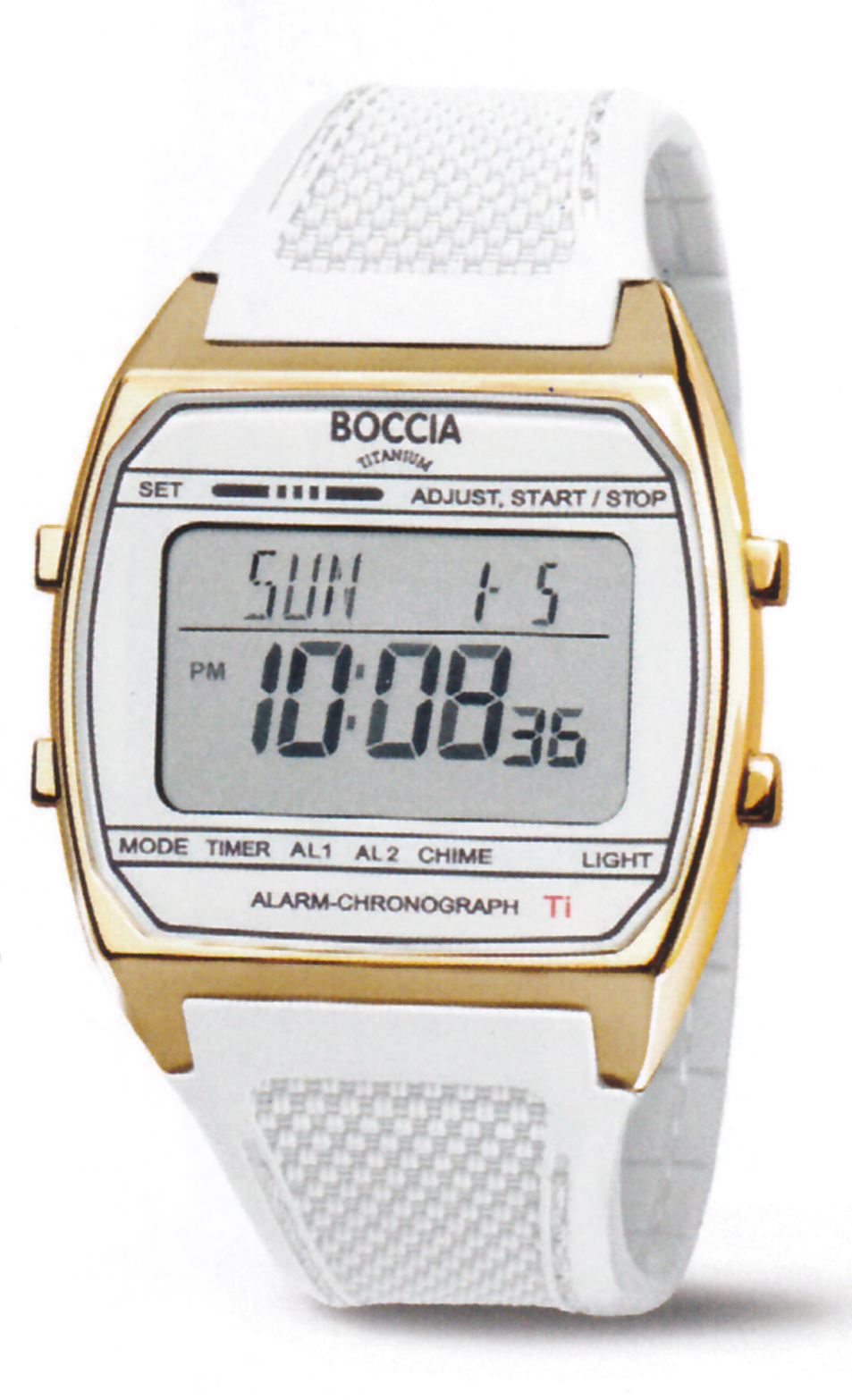 Boccia Titan Herrenuhr Digital 3738-04