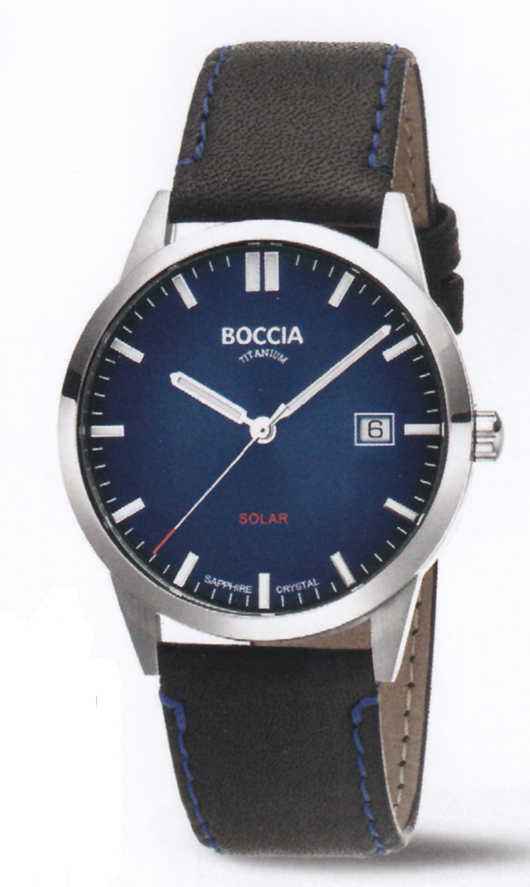 Boccia Titan Herrenuhr Solar 3673-01