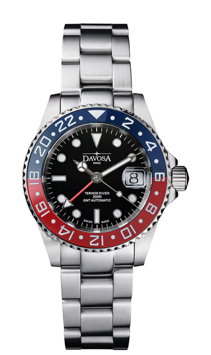 DAVOSA Ternos Professional GMT Automatik Herrenuhr 161.590.60 DAVOSA Ternos Professional GMT Automatik Herrenuhr 161.590.60