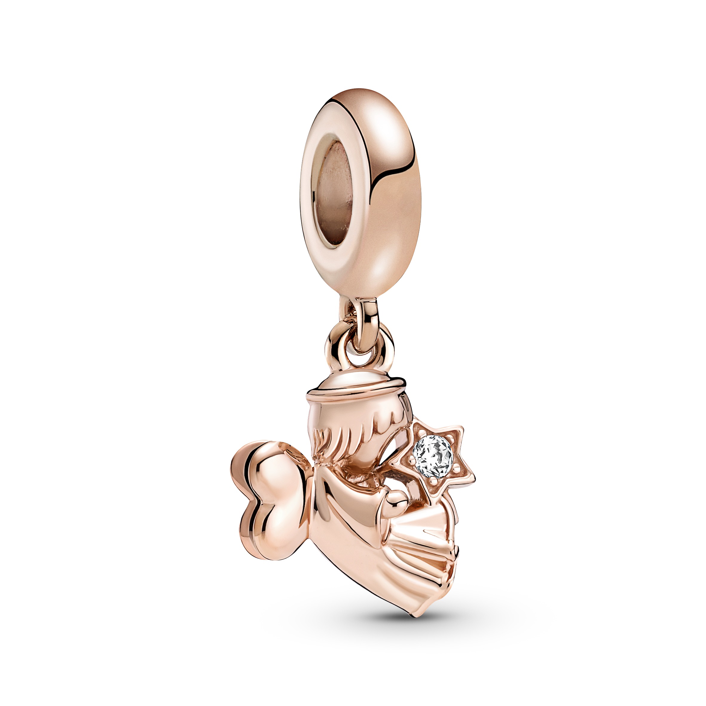 Pandora Rose Charm-Anhänger herzgeflügelter Engel 789650C01